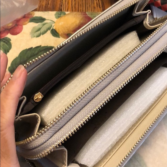 Vegan clutch/wallet, double opening, 8 slots NEW - Picture 3 of 4